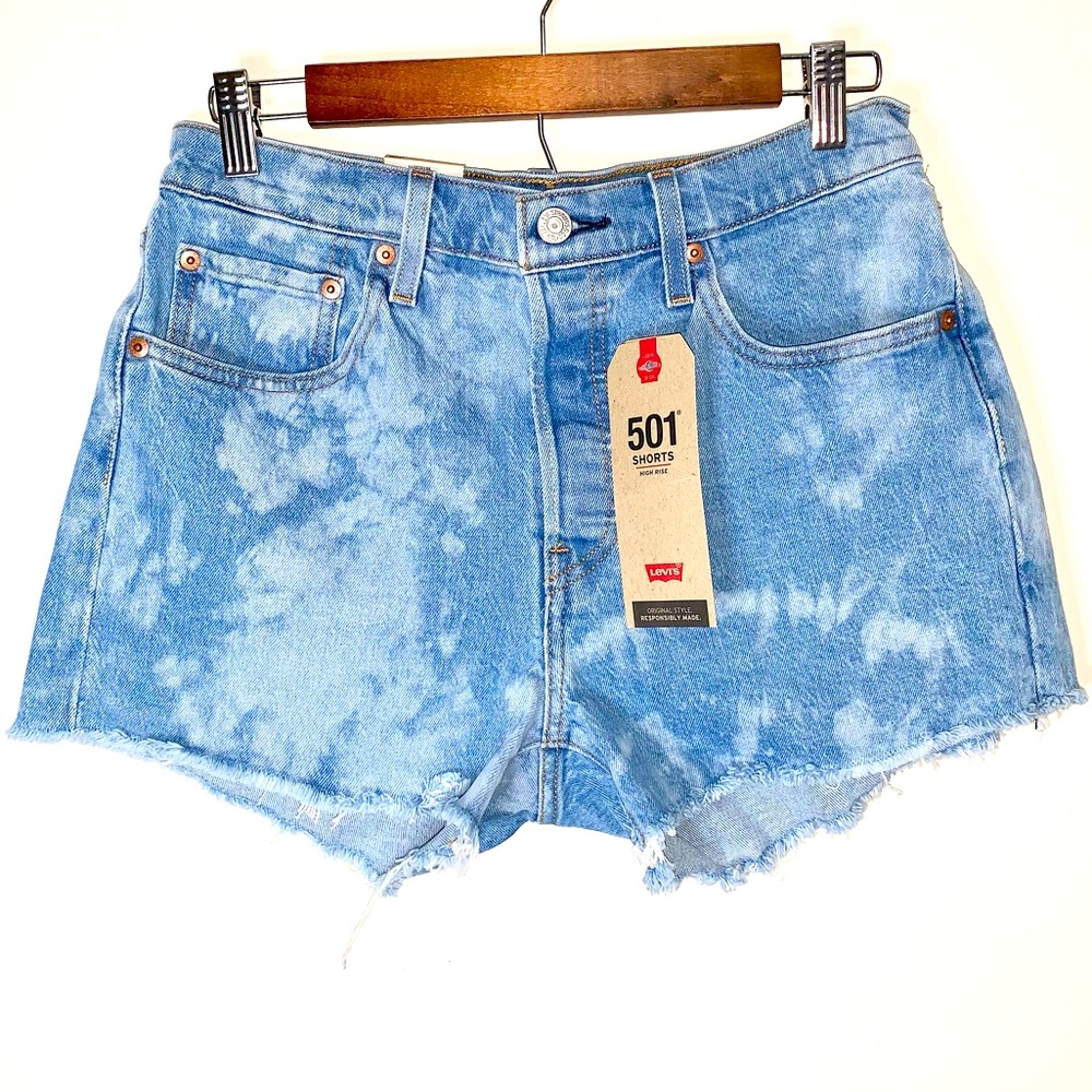 Levi's 501® Original Women's Shorts Bleach wash